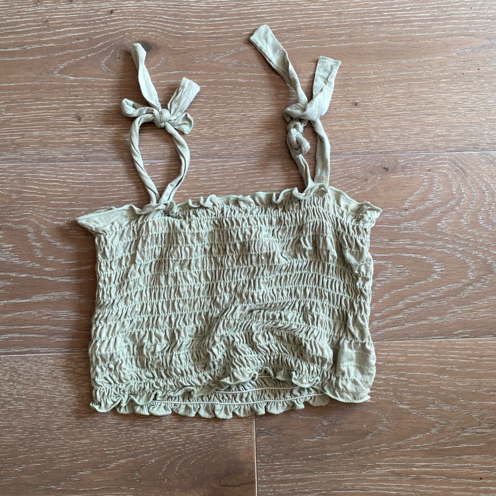 Brandy Melville Green Top